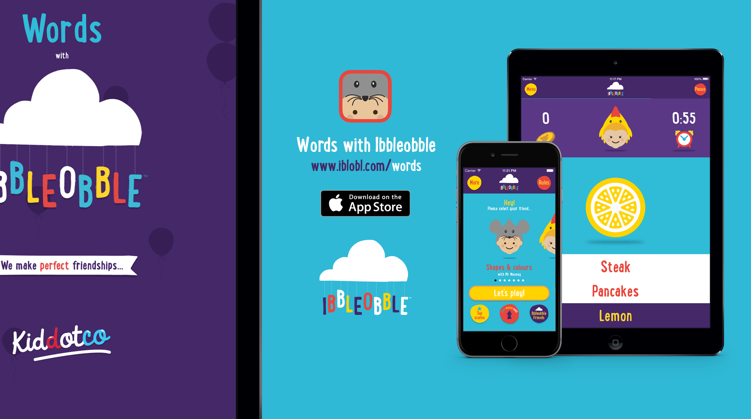 Kiddotco | Ibbleobble | Words with Ibbleobble!